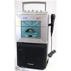 VENTURER CD/GRAPHICS KARAOKE SYSTEM WITH  MIC