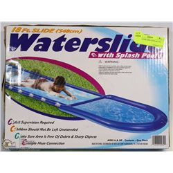 NEW WATER SLIDE WITH SPLASH POOL