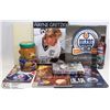 Image 1 : BOX OF ASSORTED COLLECTIBLES INCL WAYNE GRETZKY