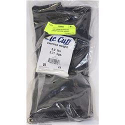 THE CUFF EXERCISE WEIGHT 5LBS,WRAP AROUND WEIGHT