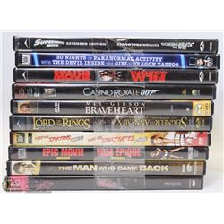 BUNDLE OF 10 DVD MOVIES INCL PORKIES,