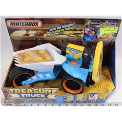 NEW MATCHBOX TREASURE TRUCK WITH REAL