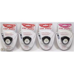 LOT OF 4 CAR BABY'S TRANSMITS YOUR CELL THROUGH