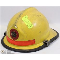 COLLECTORS VINTAGE LEDUC FIRE FIGHTER HELMET