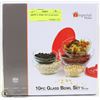 Image 1 : IMPERIAL HOME 10PC GLASS BOWL SET