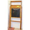Image 1 : ANTIQUE KIDS CHALKBOARD