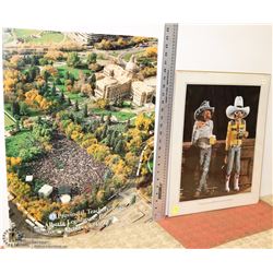 LOT OF 2 ASSORTED PRINTS