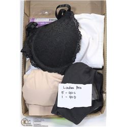 FLAT OF LADIES BRAS INCL 5-40C AND 1-40DS
