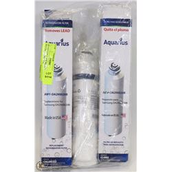 BUNDLE OF 3 NEW REFRIGERATOR WATER FILTERS FITS