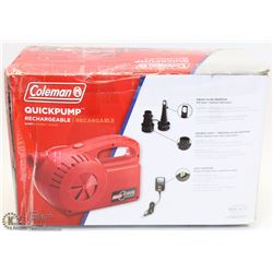 COLEMAN QUICKPUMP RECHARGEABLE PUMP