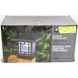 HOMETRENDS DECK/POST CAP SOLAR LIGHTS