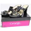 Image 1 : PAIR OF GEORGE LADIES DRESS SHOES SIZE 9