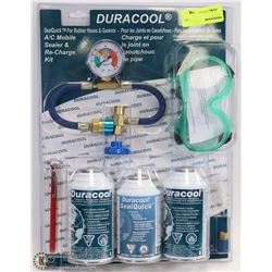 NEW DURACOOL AC MOBILE SEALER & RECHARGE KIT