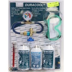 NEW DURACOOL AC MOBILE SEALER & RECHARGE KIT