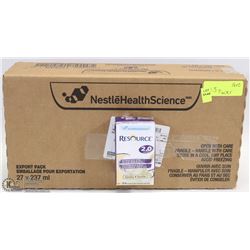 25 PACKS NESTLE RESOURCE FORMULATED LIQUID DIET