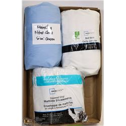 FLAT OF MAINSTAYS FLAT SHEET, WATERPROOF COVER &