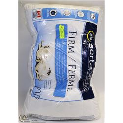 PAIR OF PILLOWS 1 SERTA-PEDIC FIRM,1 BLUE WHALE