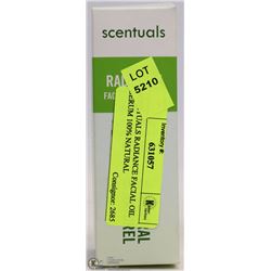SCENTUALS RADIANCE FACIAL OIL SERUM 100% NATURAL