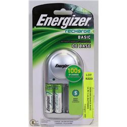 ENERGIZER RECHARGE BASIC AA/AAA W/ 2 AA BATTERIES