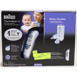 BRAUN THERMOSCAN5 EAR THERMOMETER