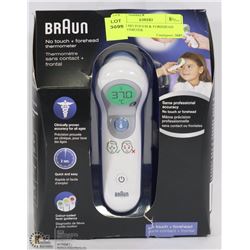 BRAUN NO TOUCH & FOREHEAD THERMOMETER