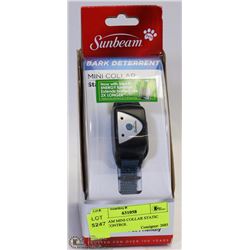 SUNBEAM MINI COLLAR STATIC BARK CONTROL