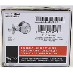 TAYMOR SINGLE CYLINDER DEADBOLT