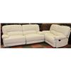 Image 1 : NEW ANDERSON WHITE BONDED LEATHER SOFA  AND