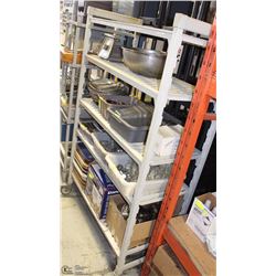 5 TIER PLASTIC RACK