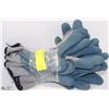 Image 1 : 4 PAIRS OF RUBBER-DIPPED WORK GLOVES