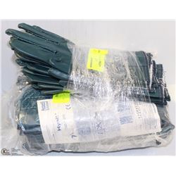 3 PACKS OF ANSELL EDMONT HYNIT LEATHER GLOVES