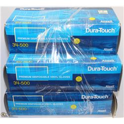 500 DURA-TOUCH XL POWDERED VINYL GLOVES