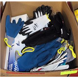 CASE OF ASSORTED WORK GLOVES