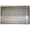 Image 1 : LOT OF 2 METRO/NSF CHROME SHELVES