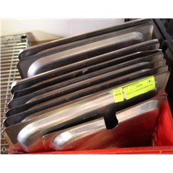 BOX OF 12 ASSORTED INSERT LIDS