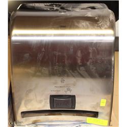 STAINLESS STEEL YORK AUTOMATIC TOWEL DISPENSER