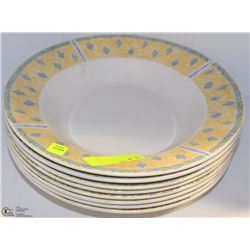 LOOT OF 8 DESIGNER PLATES