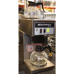 BLOOMFIELD KOFFEE KING COFFEE MAKER W/ WARMER ON