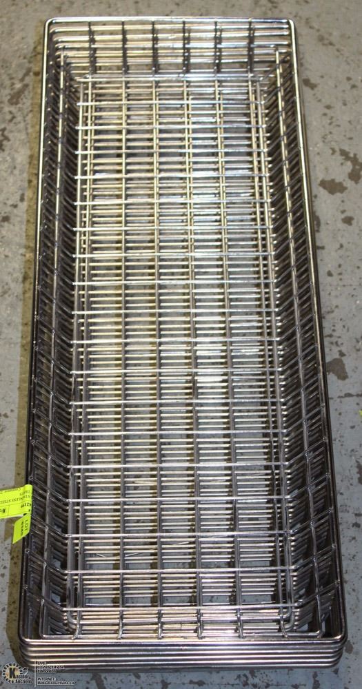 7 TIM HORTONS STAINLESS STEEL DONUT PASTRY TRAYS