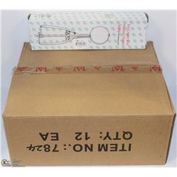 BOX W/ 12 SCOOPS FOR ICECREAM / POTATOES