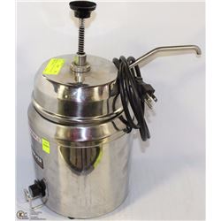 STAINLESS COUNTERTOP HEATED TOPPING SERVER