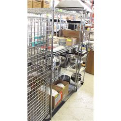 METRO  COMMERCIAL POST STEEL WIRE SHELVES