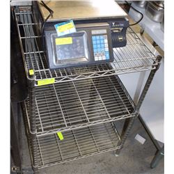 TARRISON COMMERCIAL POST STEEL WIRE SHELF
