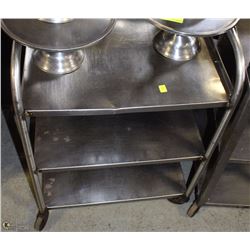 ROLLING METAL CART-AS IS