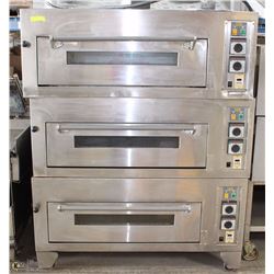 3 TIME ELECTRIC PIZZA OVEN TRIPLE
