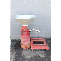RED MEAT MIXER (RED) IN WORKING CONDITION