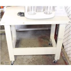 COMMERCIAL HEAVY DUTY CART ON WHEELS 36X24X34