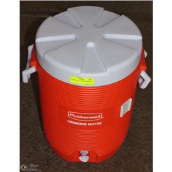 8) NEW ORANGE DRINK DISPENSER