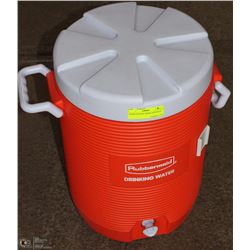 8) NEW ORANGE DRINK DISPENSER