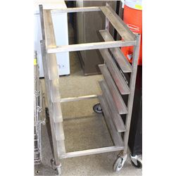 4 BAKERY RACKS SOLID STAINLESS STEEL